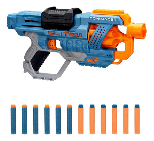 Nerf Elite 2.0 Commander Rd6 12 Dardos