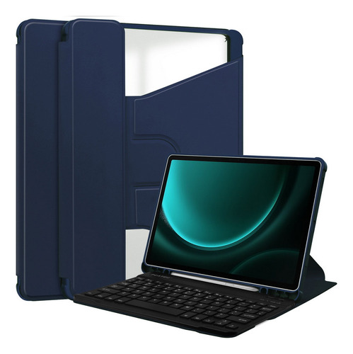 Funda Tablet For Samsung Tab S9 Fe Plus 12.4, Con Teclado