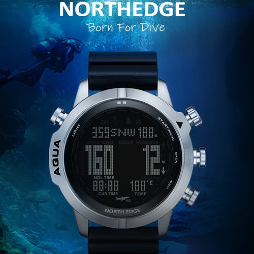 Reloj Electrónico Digital Resistente Al Agua North Edge