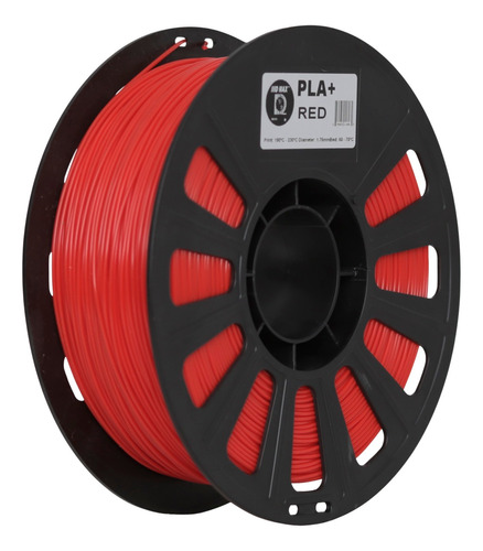 Filamento Pla Impresora 3d Iiid Max 1,75mm X1kg Color Rojo