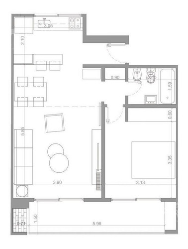 Imagen 5 de 26 de Departamento Venta Tigre 3 Ambientes Entrega Inmediata Y Financiación