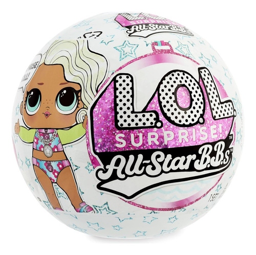 Lol Surprise All Stars Bb Estrellas Azul 8 Sorpresas Mga