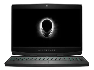 Laptop Alienware M15 negra 15.6", Intel Core i7 8750H 16GB de RAM 1TB HDD 128GB SSD, NVIDIA GeForce RTX 2060 144 Hz 1920x1080px Windows 10 Home