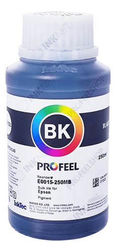 Tinta Pigmentada Inktec E0015 E0013 Ep Workforce 250ml