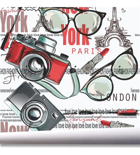 Papel De Parede New York Cidades Londres Viagem Paris A636