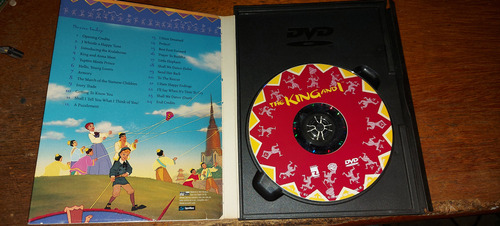 El Rey Y Yo Dvd Animado Box Original (Usado)