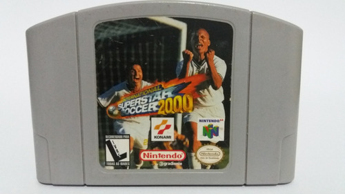 N64 International Superstar Soccer 00 Nintendo 64 Mercado Livre N64 International Superstar Soccer 00 Nintendo 64 Mercado Livre