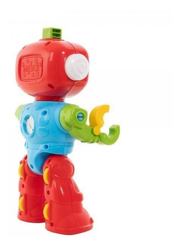 Imagem 3 de 4 de Brinquedo Infantil Educativo Robo Play Com Som - Maral