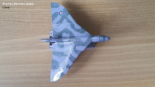 Vulcan B Mk2 - Modelo Em Papel 1x300 Papel Modelismo