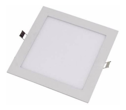 Luminária Led 18w Embutir Quadrado 22x22 Forro De Gesso Pvc