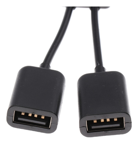 Usb 3.1 Tipo C A Usb Dual A 2.0 Otg Adaptador De