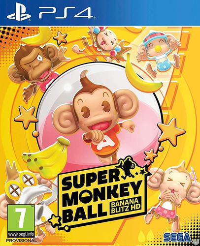 Juego De Ps4 Súper Monkey Ball Nuevo Sellado 