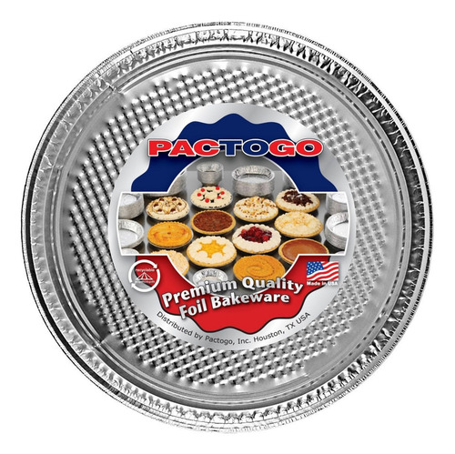 Pactogo Redondo 12  Papel Aluminio Bandeja Para Pizza Waffle
