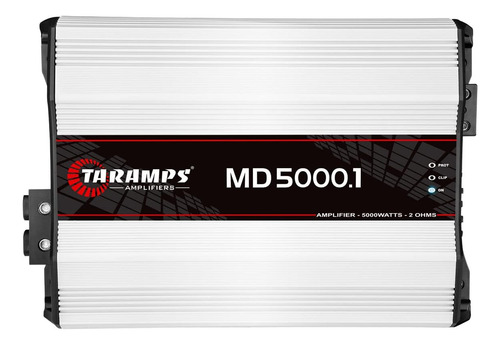 Amplificador Md 5000.1, 5000 W, 1 Canal, 2 Ohm