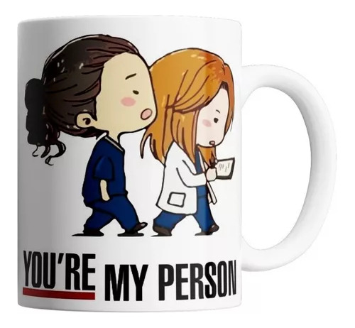 Tazón - Taza Cerámica Grey's Anatomy