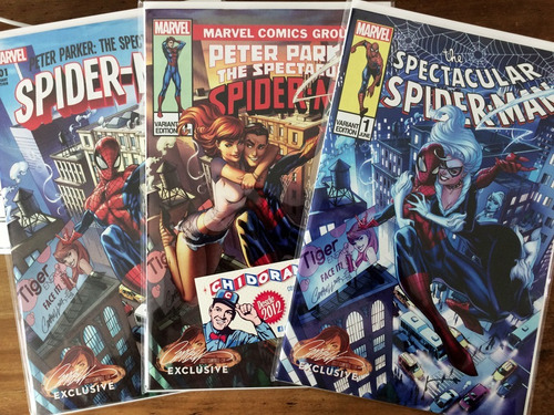 Comic Set - Peter Parker #1 Spectacular Spiderman Campbell