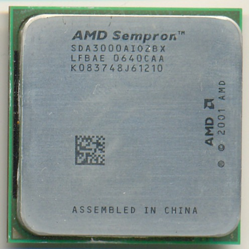 Processador Amd Sempron 1.8ghz/256mb Skt 754. Envio T.brasil