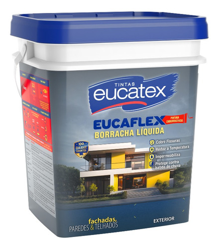Tinta Emborrachada Hidrorrepelente Eucatex Cores