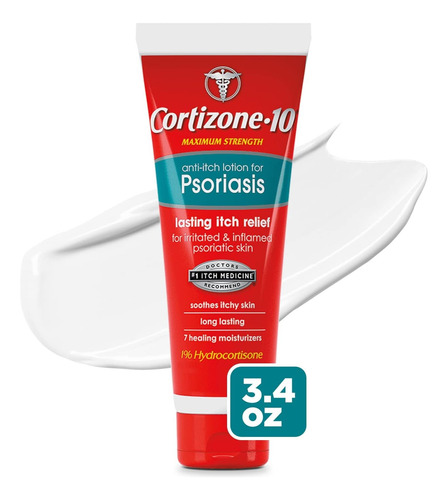 Cortizone-10 Anti-itch Loción Para La Psoriasis 3.4 Oz