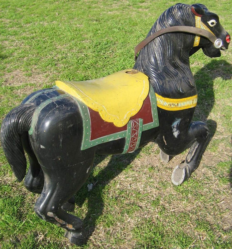 Imagen 4 de 10 de Caballo De Calesita Antiguo. 7o 1571