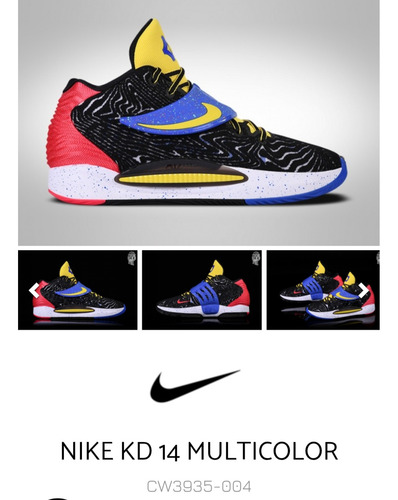 Zapatillas Nike Kevin Durant 14 Pop Art (Usado)