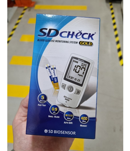 Glucómetro Sd Check Gold Sd Biosensor Medidor De Azucar