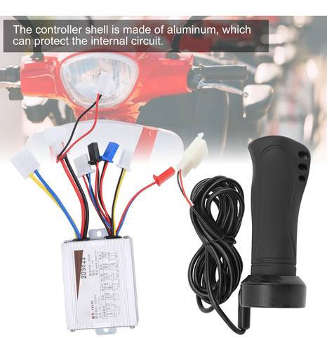 Controlador De Velocidad Cepillado 24v 500w Con Acelerador D