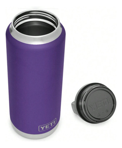 Botellabule Yeti Rambler® De 36 Oz 1.1 L Con Tapa Chug Negro