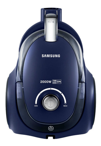 Aspiradora Con Cable Samsung Sin Bolsa 2000w 1,5lts Vc20-bg Azul