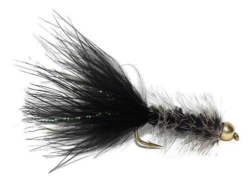 Woolly Bugger Grizzly Streamer Pesca Con Mosca Fly Fishing