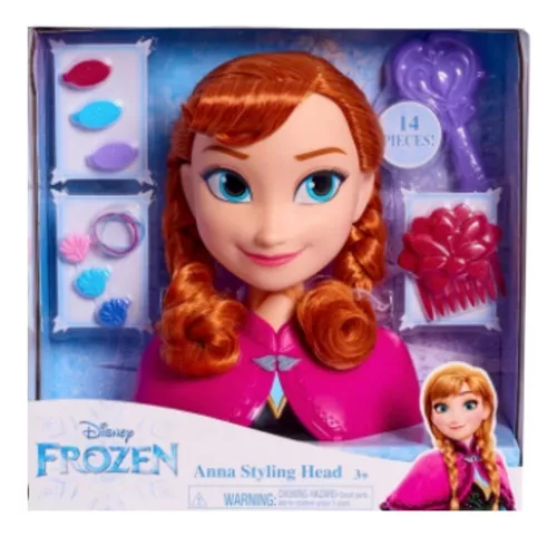 Cabeza Peinados Anna Frozen Styling Xtrme P