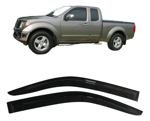 Bota Aguas Deflectores Ventana Nissan Frontier 2005 2017 Ext