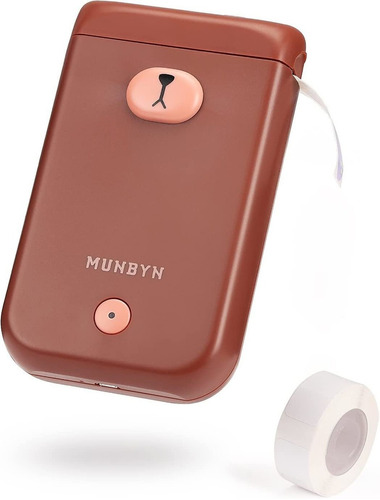 Mini Impresora De Etiquetas Termicas Bluetooth, Marron