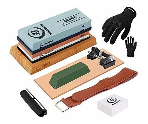 Knife Sharpening Stone Kit,professional Whetstone,2 Side