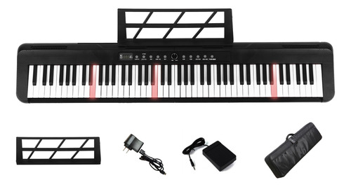 Bluetooth Midi 88 Teclas Teclado Musical Piano Electrónico