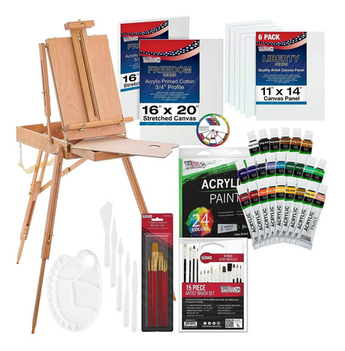 Us Art Supply Coronado Caballete De Estilo Francés Con Cajón