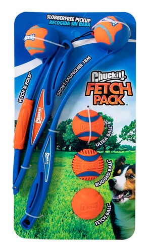 Juego De Lanzadores De Pelotas Para Perro 5 Pzs Chuckit!