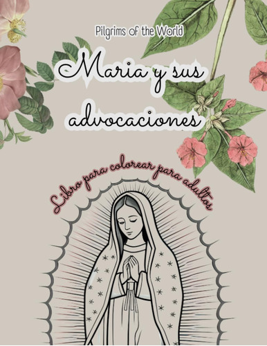 Libro: Libros Para Colorear Catolico Para Mujeres: Maria Y S