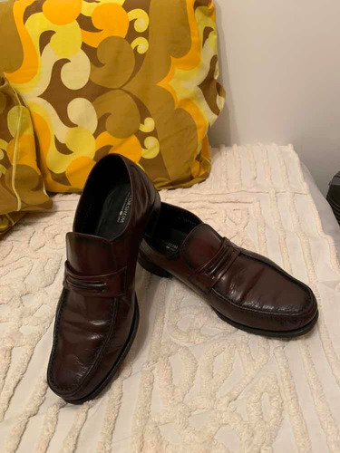 Zapatos Mocasin Hombre Cuero Marrón Florsheim T 43