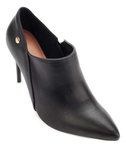 Imagen 2 de 10 de Zapato Bota Botineta Clasico Taco Fino Moda Vizzano 1344-101