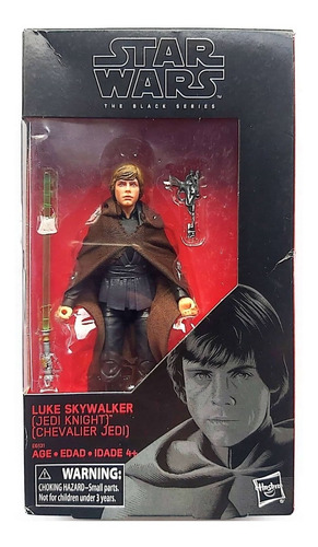 Boneco Star Wars The Black Series Luke Skywalker Jedi Knight