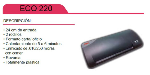 Enmicadora Zebra Eco-220 Oficina Y/o Domestico