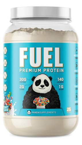 Proteina Fuel Panda Supplements Premium Protein 2 Lb 25 Serv Sabor Fruity Cereal