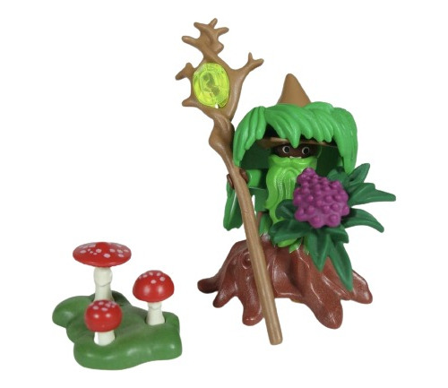 Playmobil 3898 Gnomo Duende Magos Fantasia Hongos Setas