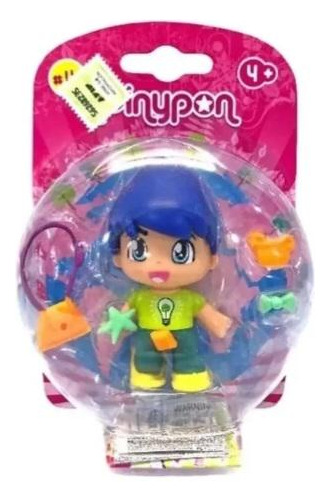 Pinypon Muñeco Pelo Azul- Serie 11 -