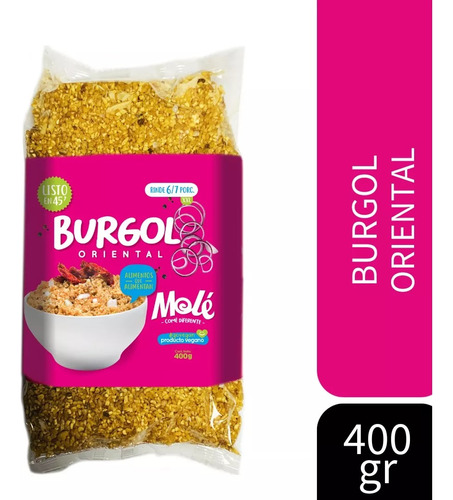 Xxl Burgol Oriental - Molé -  400gr