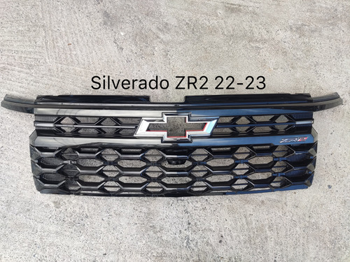 Parrilla Chevrolet Silverado Zr2 2022 2023 Con Camara