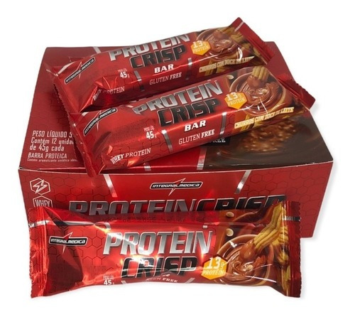Barra De Proteina- Protein Crisp Bar Cx C/12- Churros