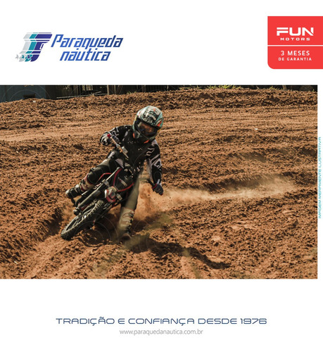 Imagem 12 de 14 de _ Mini Moto Fun Motors Laminha 100cc