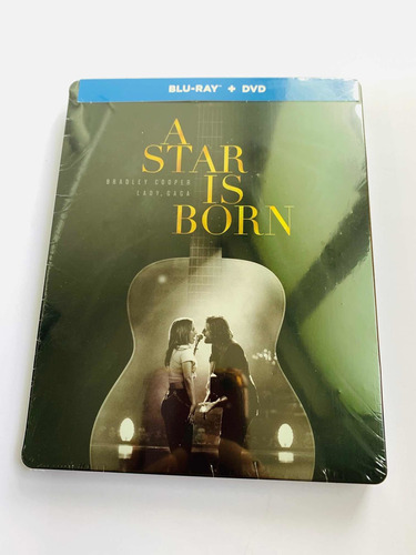 A Star Is Born Steelbook Usa Bluray, Lady Gaga Nace Estrella